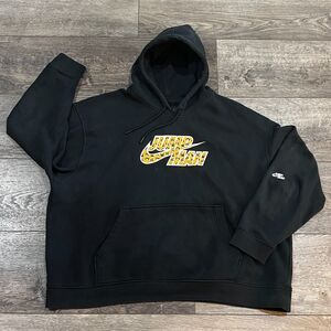 Nike Jordan Flight MVP Jumpman Fleece Hoodie Black DQ8037-010 Men’s Size 2XL